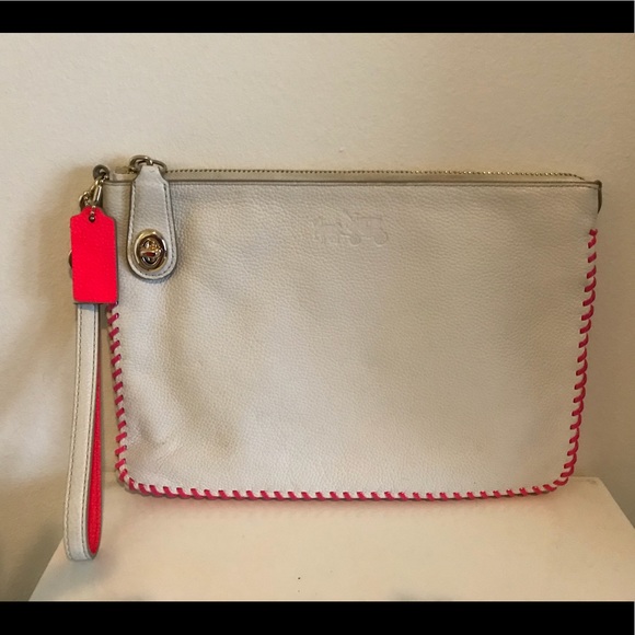 Coach Handbags - Coach Extra Large Wristlet Clutch